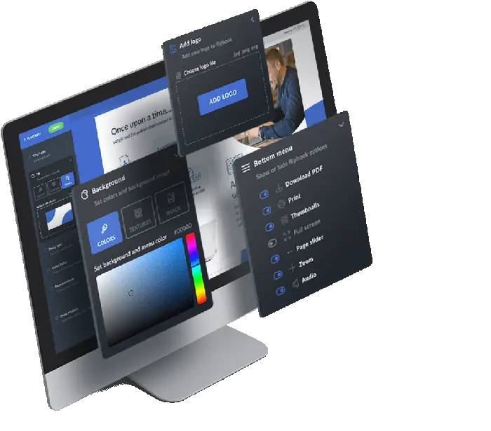 Business Proposal maker customization screen