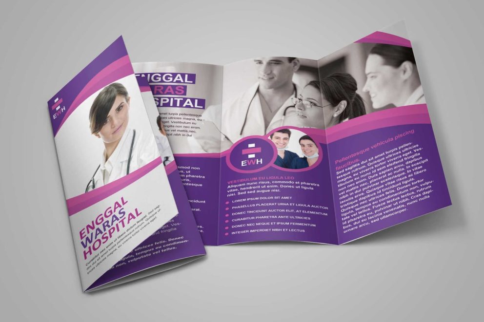 medical brochure in english