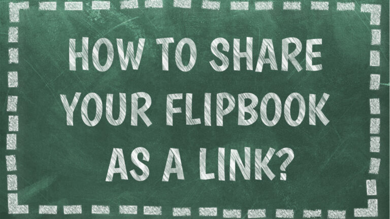 Sharing a Flipbook with a Link