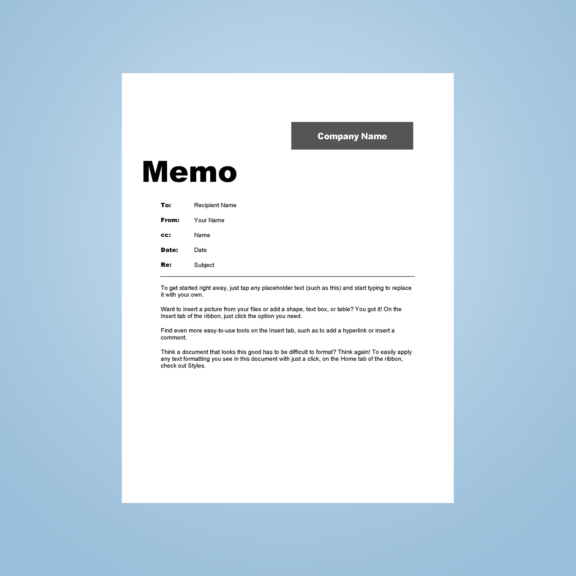 5 Efficient Tips on How to End a Memo