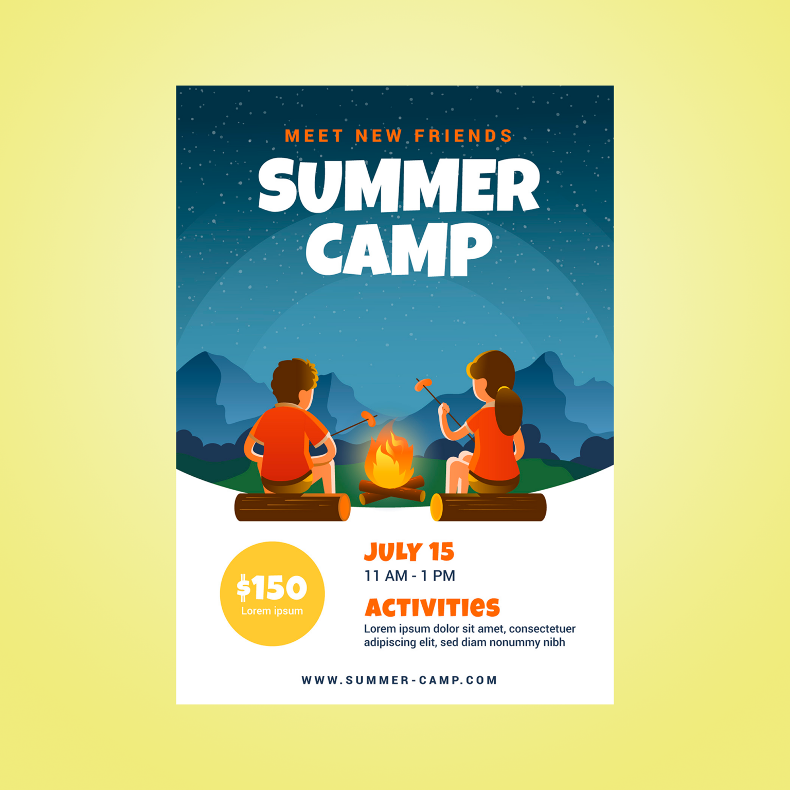 16 Creative Summer Camp Brochures