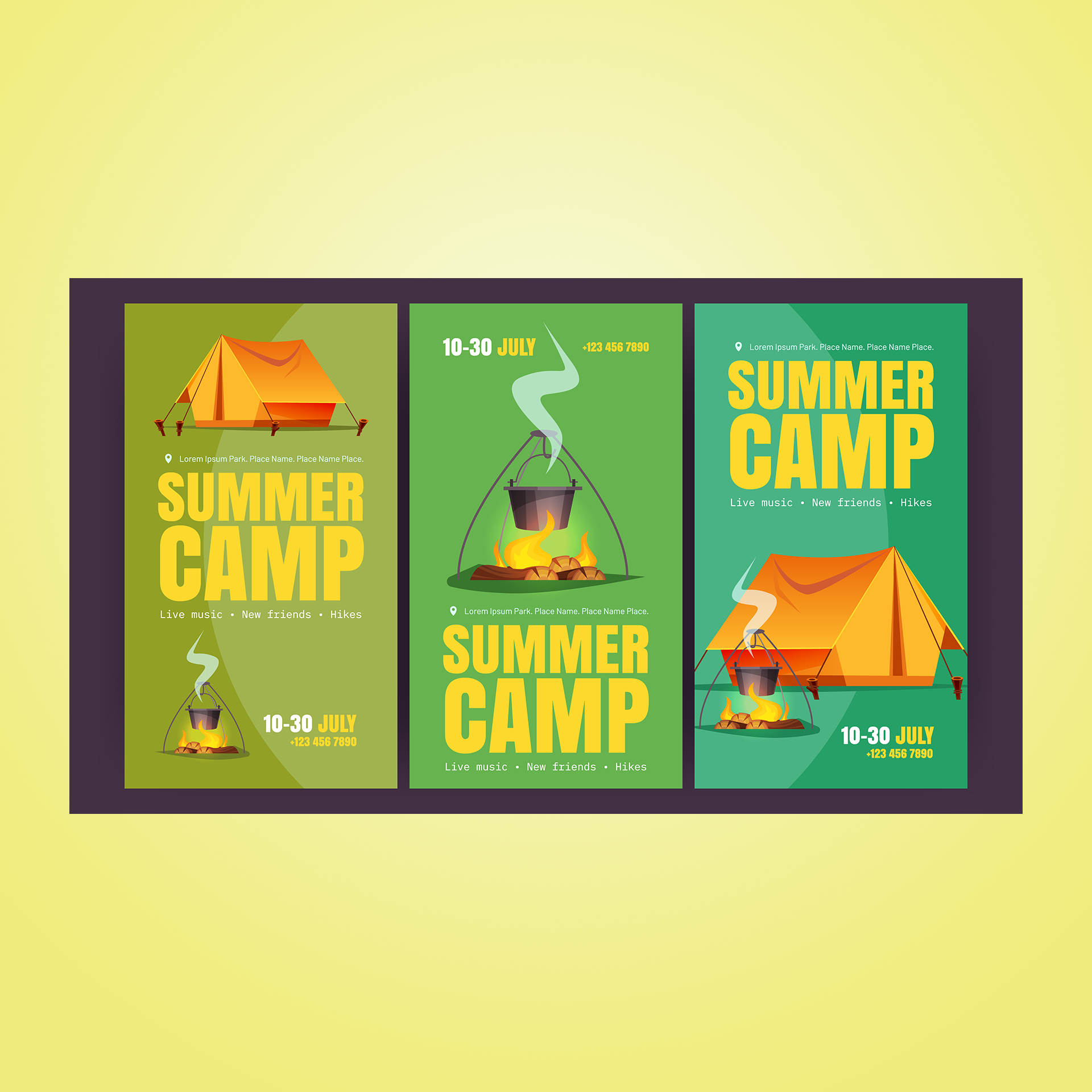 16 Creative Summer Camp Brochures
