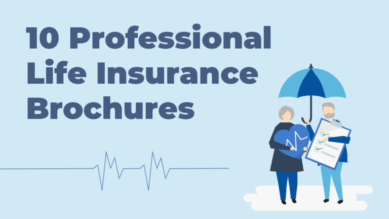 10 Professional Life Insurance Brochures