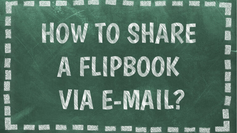 How to Share a Flipbook via Email?