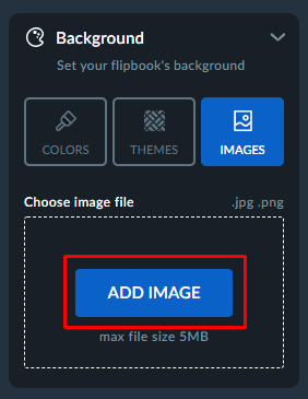 add image button