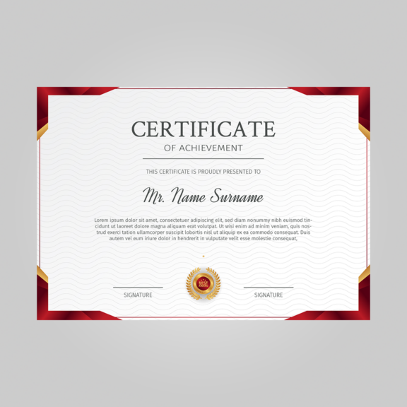 25 Elegant Certificate Templates