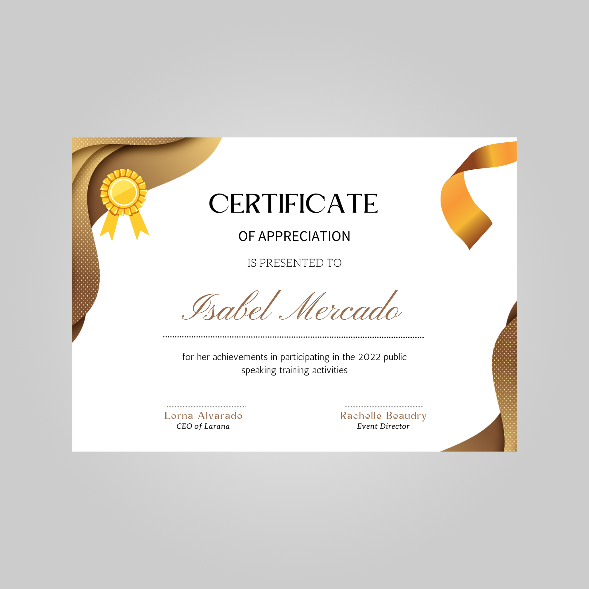 professional certificates templates