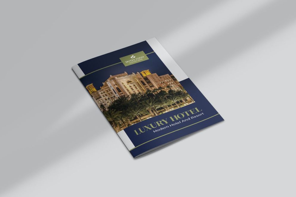 luxury hotel brochure